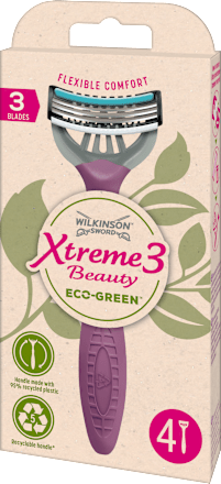 Maszynki do golenia jednorazowe XTREME3 BEAUTY ECO GREEN WILKINSON SWORD