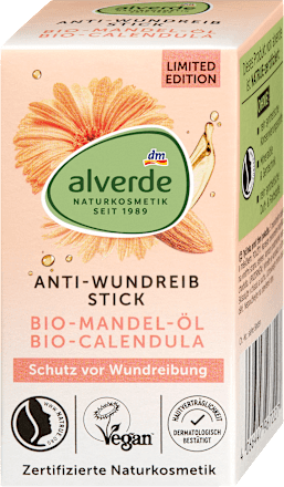 Ochranná tyčinka proti odieraniu s bio mandľovým olejom alverde NATURKOSMETIK