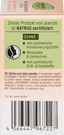 Ochranná tyčinka proti odieraniu s bio mandľovým olejom alverde NATURKOSMETIK