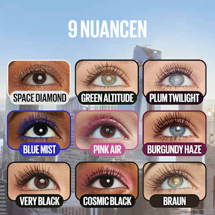 Mascara Lash Sensational Sky High Plum Twilight, dunkelviolett  MAYBELLINE NEW YORK