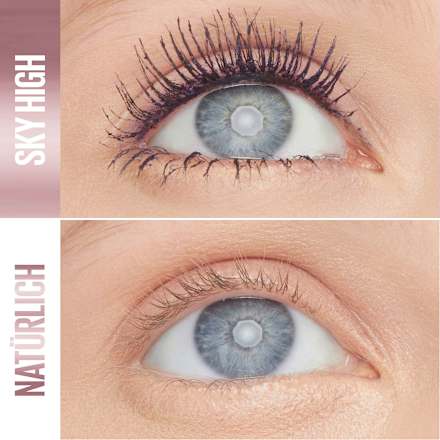 Mascara Lash Sensational Sky High Plum Twilight, dunkelviolett  MAYBELLINE NEW YORK