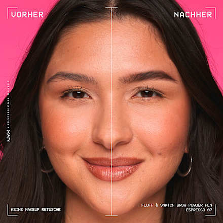 Augenbrauenstift Puder Fluff & Snatch 07 Espresso NYX PROFESSIONAL MAKEUP