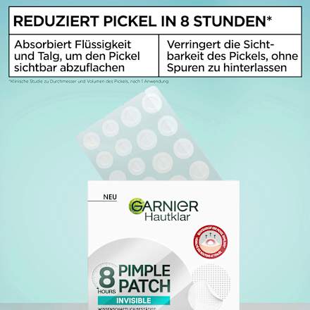 Anti Pickel Patches Invisible Garnier Skin Active