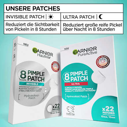 Anti Pickel Patches Invisible Garnier Skin Active