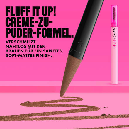 Augenbrauenstift Puder Fluff & Snatch 02 Taupe NYX PROFESSIONAL MAKEUP