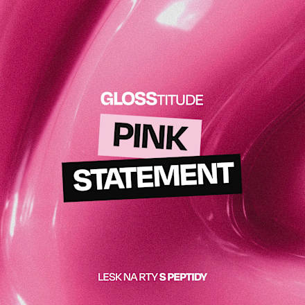 lesk na rty Glosstitude 05 Pink Statement GABRIELLA SALVETE