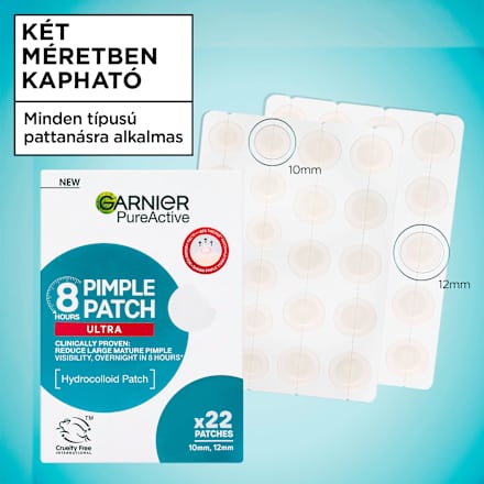 Pattanás tapasz Pimple Patch GARNIER PureActive