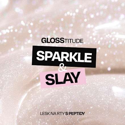 lesk na rty Glosstitude 02 Sparkle Slay GABRIELLA SALVETE