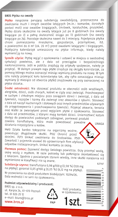 Płytka na owady BROS