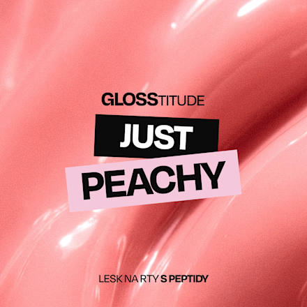 lesk na rty Glosstitude 03 Just Peachy GABRIELLA SALVETE