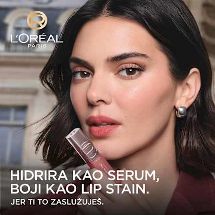 Serum za usne Hyaluron Tint Lip Stain – 420 Le Rouge Paris L'ORÉAL PARiS