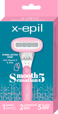 Női borotva Smooth Sensation 5 pengés X-Epil