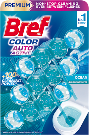 WC blok Color Auto Active Ocean 3x50 g Bref