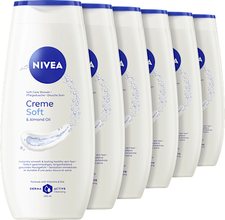 Pflegedusche Creme Soft & Almond Oil NIVEA