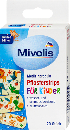 náplasti pro děti, zvířátka Mivolis
