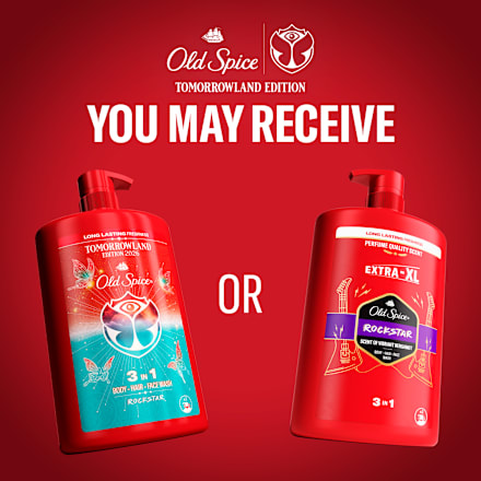 sprchový gel Tomorrowland Rockstar 3 v 1 Old Spice