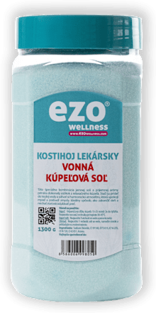 Vonná kúpeľová soľ s výťažkom z kostihoja Ezo