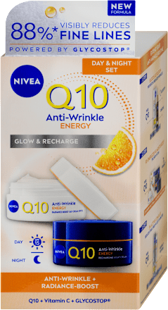 Q10 Energy denní a noční krém proti vráskám 2x50ml NIVEA