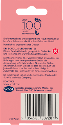 Hornhautentfernerfeile Nano Scholl