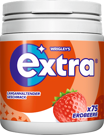 Kaugummi, Erdbeere  EXTRA