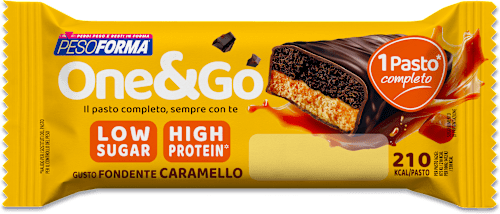 One&Go gusto fondente caramello  PESOFORMA