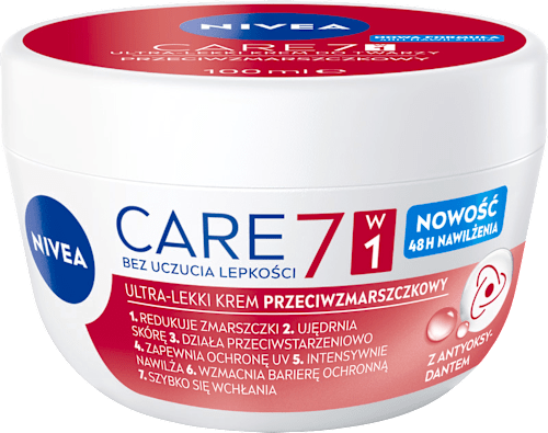 Ultra-lekki krem przeciwzmarszczkowy Care 7w1 NIVEA