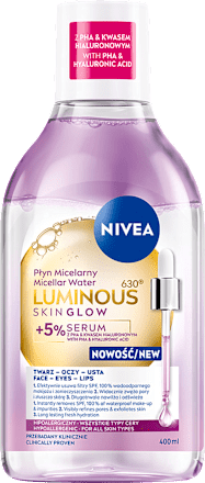 Płyn micelarny Luminous630 Skin Glow NIVEA