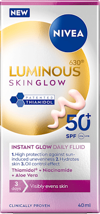 Daily Fluid Luminous630 Skin Glow SPF50+ NIVEA