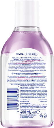Płyn micelarny Luminous630 Skin Glow NIVEA