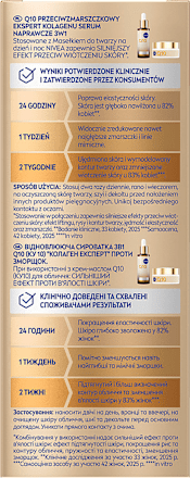 3w1 Serum Naprawcze Q10 Przeciwzmarszczkowy Ekspert Kolagenu NIVEA