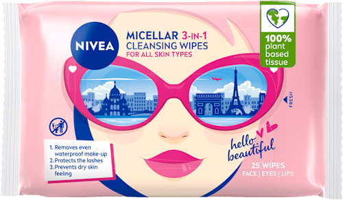 Micelarne chusteczki oczyszczajace 3w1  NIVEA