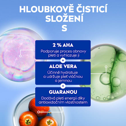 Luminous630 Skin Glow čisticí pleťový gel NIVEA