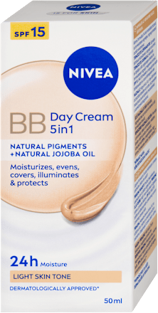 hydratační denní BB krém 5 v 1, Light SPF15  NIVEA