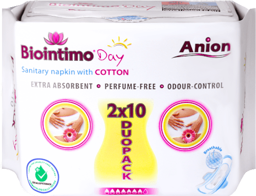 Egészségügyi betét Day, duopack Biointimo