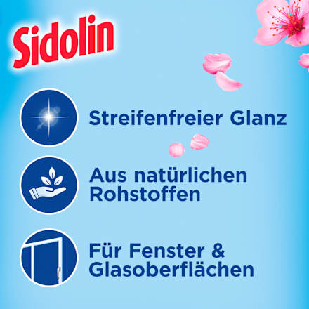 Glasreiniger Kirschblüte  Sidolin