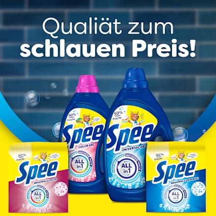 Vollwaschmittel Megaperls Universal Spee