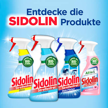 Glasreiniger Cristal 3in1 Sidolin