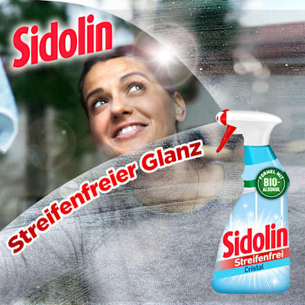 Glasreiniger Cristal 3in1 Sidolin