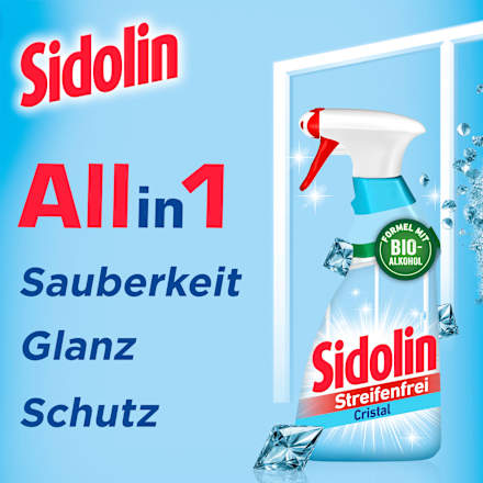 Glasreiniger Cristal 3in1 Sidolin