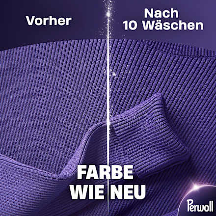 Waschmittel für dunkle Farben Blütenmeer Perwoll