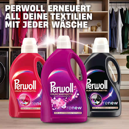 Colorwaschmittel Blütenrausch Perwoll
