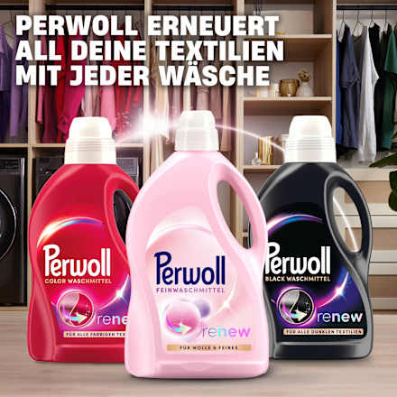 Feinwaschmittel für Wolle & Feines Perwoll