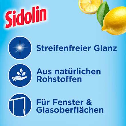 Glasreiniger Zitrus  Sidolin