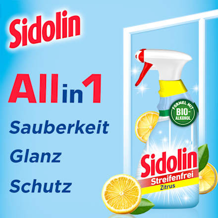 Glasreiniger Zitrus  Sidolin