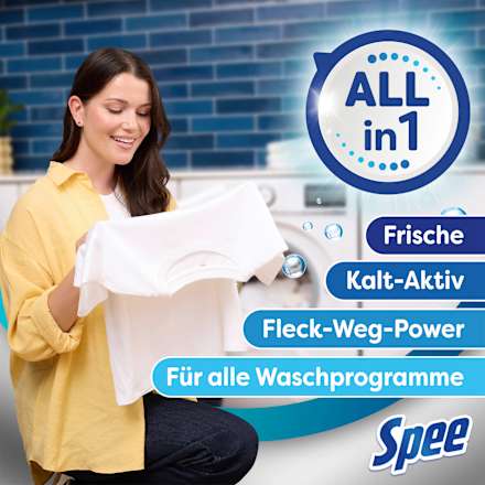 Vollwaschmittel Caps Power Deo Frische-Kick Spee