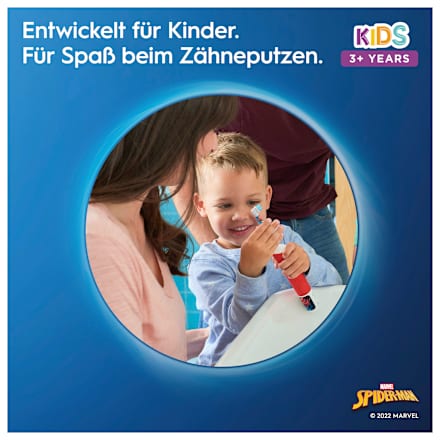 Aufsteckbürsten Kinder Spiderman, ab 3 Jahren, extra weich Oral-B