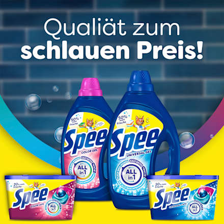 Colorwaschmittel Caps Power Spee