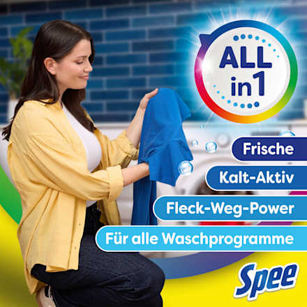 Colorwaschmittel Caps Power Spee