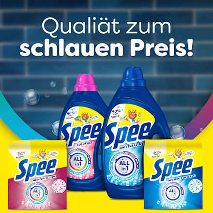 Colorwaschmittel Megaperls Spee
