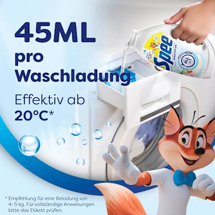 Vollwaschmittel Sensitive Gel Spee